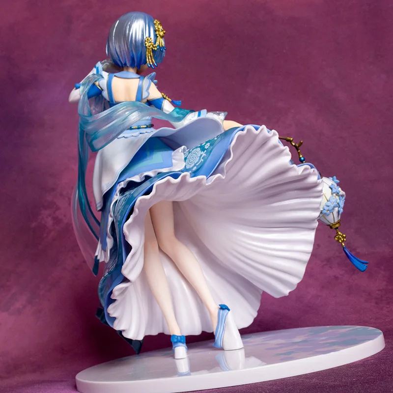 26cm Re -Starting Life In Another World- Rem In Hanfu Anime Girl Figure Model Statue Collection Desktop Decoration Ornament Toys