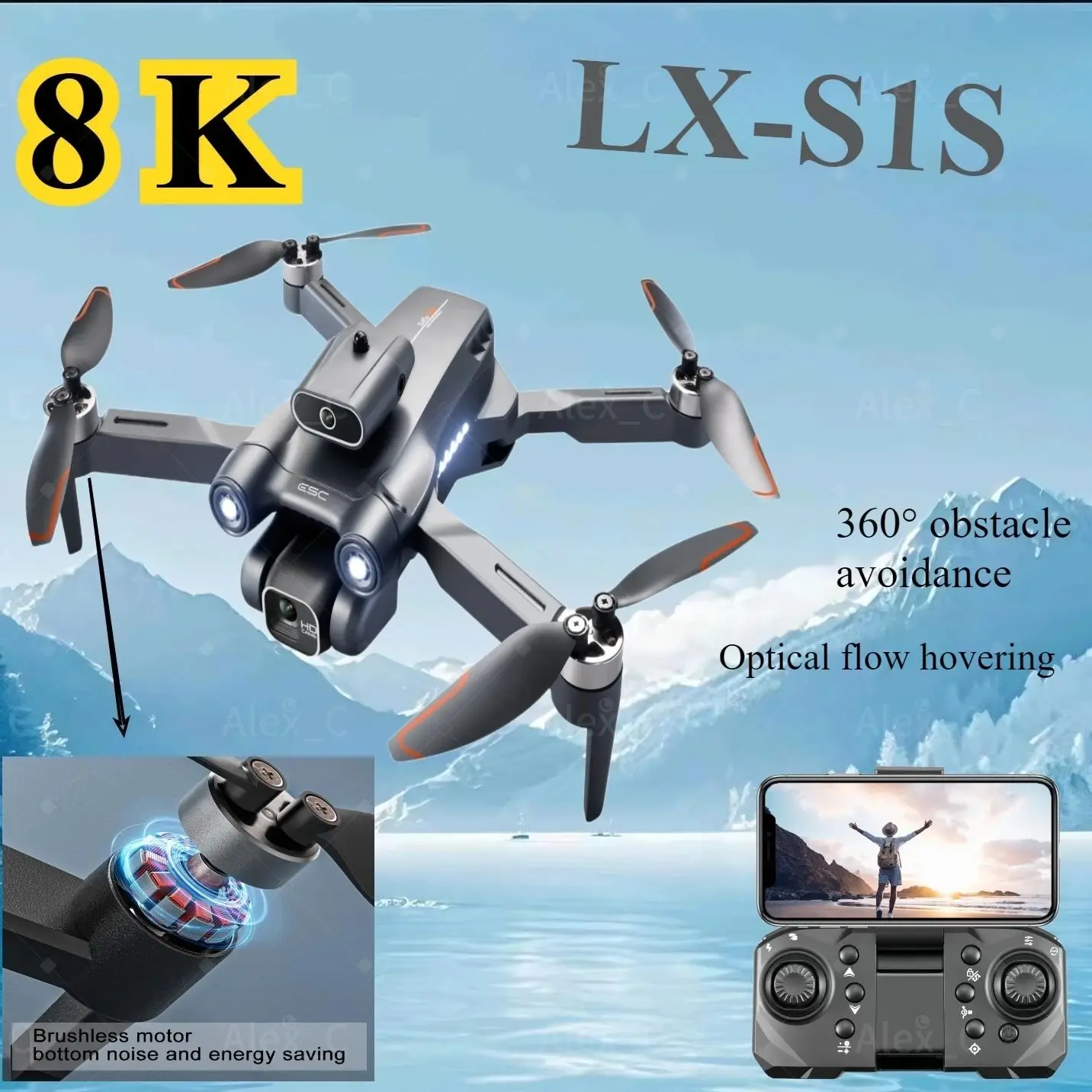 Mini S1S Rc Drone P… - image