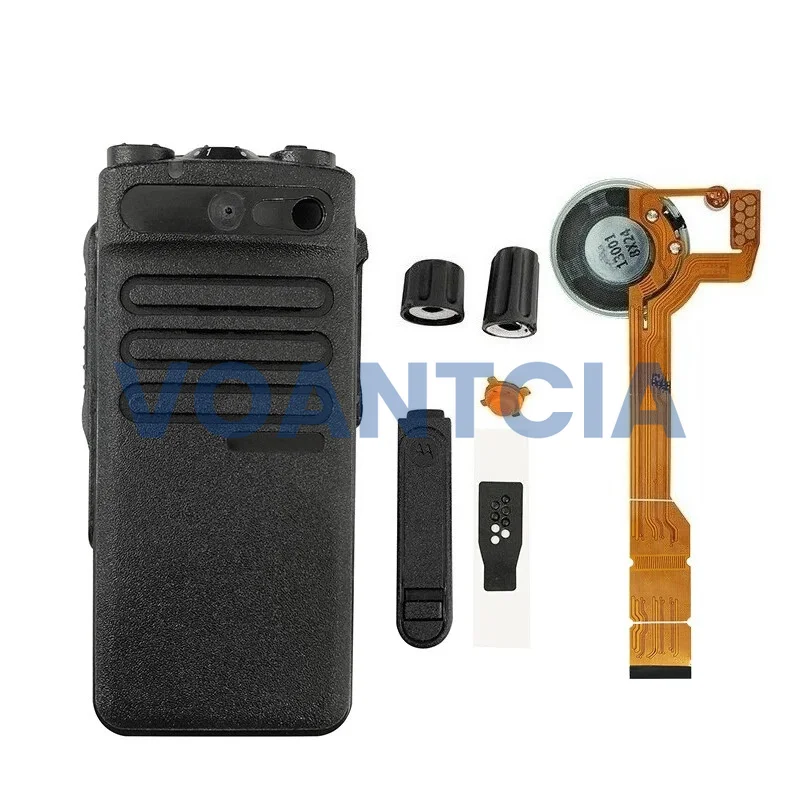 Housing Case Kit With Speaker for Motorola XPR3300 XIR P6600 DEP550 DP2400 Two Way Radio Replacement Repair Accessories