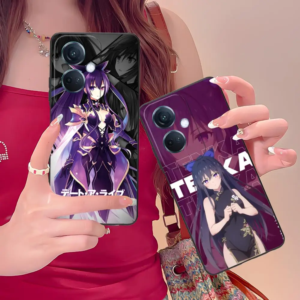 Чехол для телефона Date a Live Tohka Yatogami для OPPO Find X9 X8 X7 X6 X5 X3 X2 Plus s Pro Ultra Lite, мягкий, из ТПУ, ударопрочный.