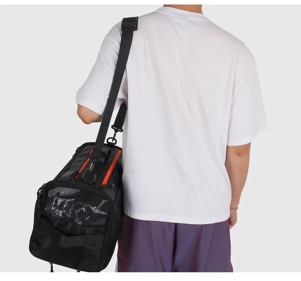NOOYAH Sporttasche, multifunktional, Rennausrüstung, Tasche, Fahrradhelmtasche, Schuhe, Aufbewahrungstasche, Fitness, Fahrradzubehör, Schultertasche – Detail 21
