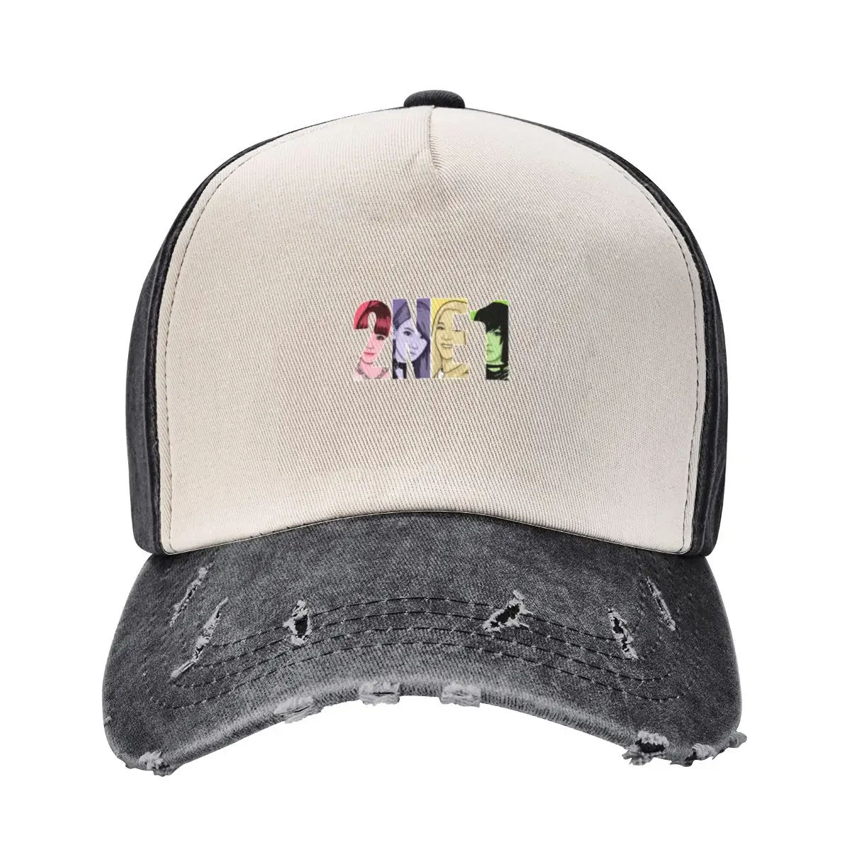 2ne1 T-ShirtTooniefied 2NE1 V2 Baseball Cap Custom Cap funny hat Fashion Beach Women's Beach Visor Men's