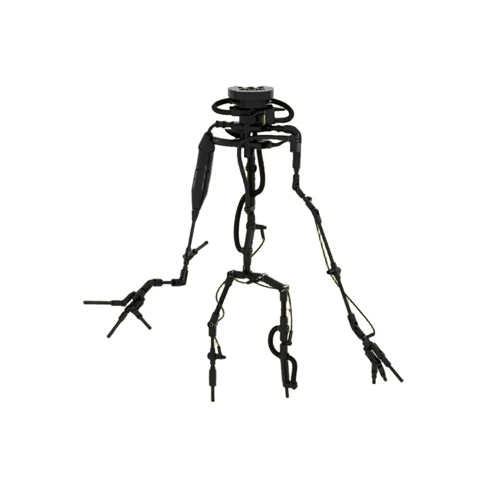 MOC The Backrooms Entity Bacteria Bricks The Backrooms Entity Bacteria Horror Monster Building Blocks Model Assemble DIY Toys