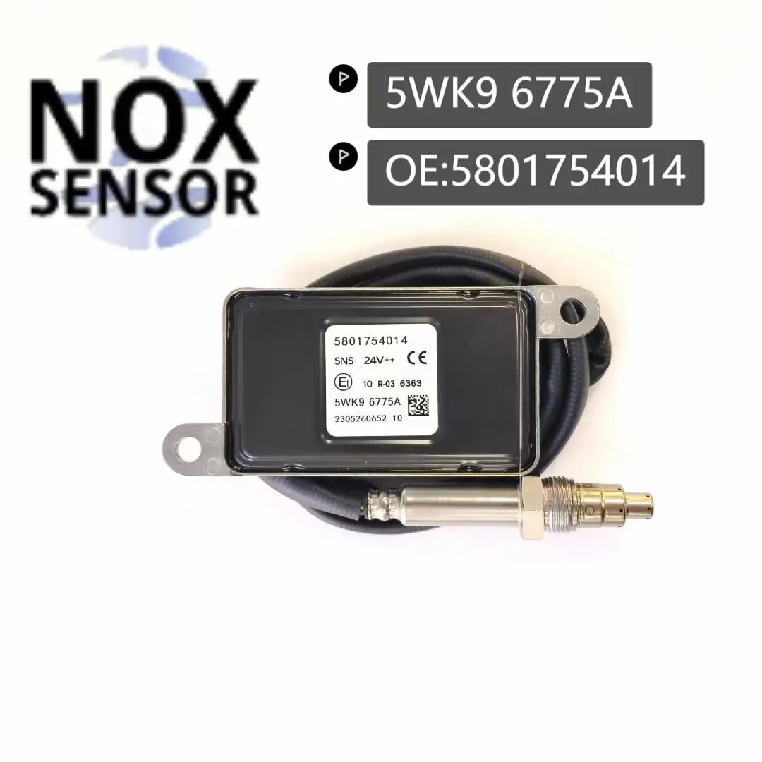 5801754014 5WK96775A 5WK9 6775A 24V NOX Sensor Nitrogen Oxygen Sensor For IVECO Truck