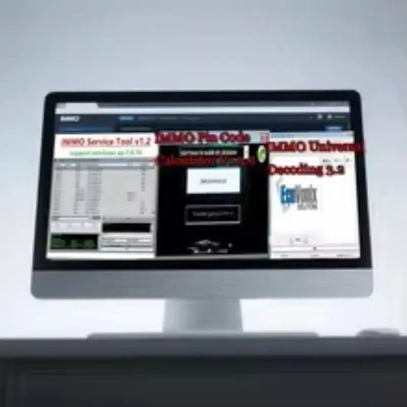 

Calculadora de código PIN IMMO V1.3.9 y herramienta de servicio IMMO V1.2 Decodificación de llave de coche Universal 3,2 con tec
