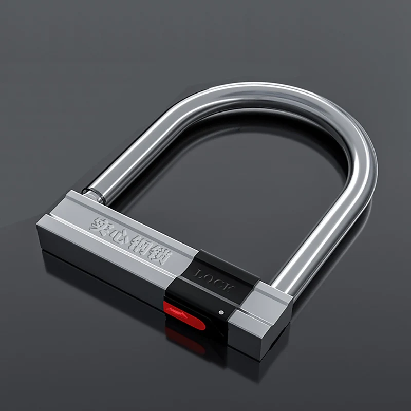 

Bike Lock C-level Motorcycle Bicycle Lock Tricycle Battery Car U-shaped Lock Anti-Theft Hydraulic Shear Resistant Lock