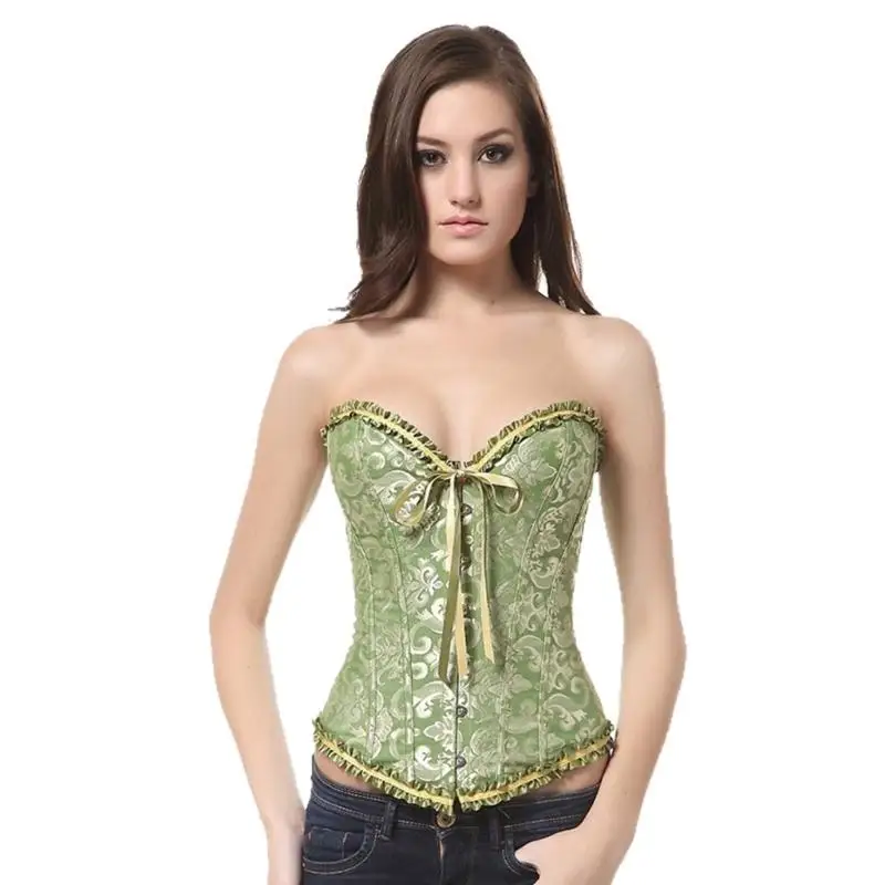 652f-gothic-wedding-corset-top-breathable-nylon-bustier-with-chest-support-design