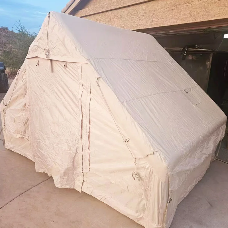 

Tom AutoOutdoor Camping Oxford Cloth Rainproof Tent Large Space Portable Family Exquisite Tent Camping Equipment Inflatable Tent