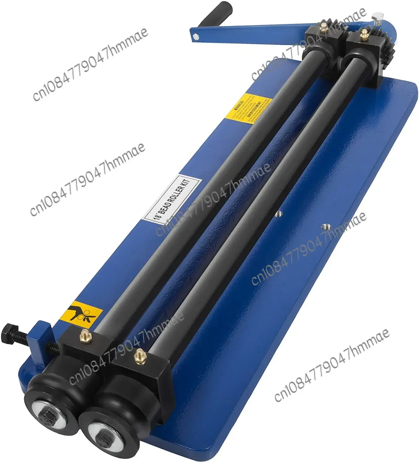 Roller Bending Machine 18 inch  Sheet Metal Bead Roller With 6 Sets Dies For Producing Strengthening Ribs Throat Depth 45.72 cm