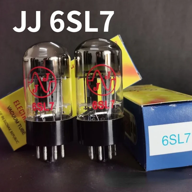 

JJ 6SL7 Vacuum Tube Replacement 6SL7 6N9P ECC35 Push Tube Factory Test and Matching Power Amplifier Hifi