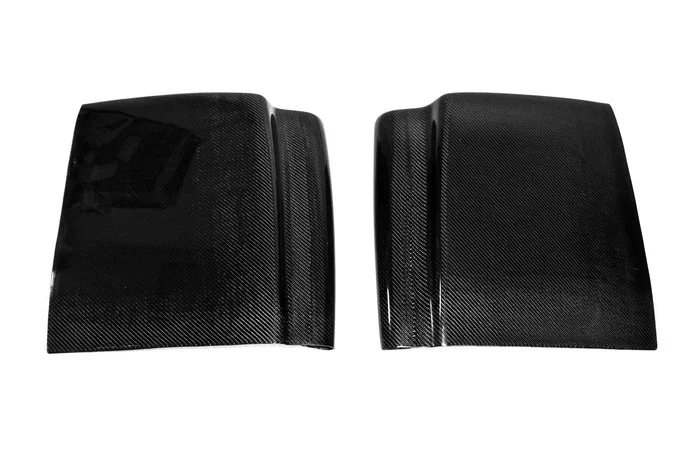 

Car-styling Carbon Fiber Under Rear Diffuser Vortex Glossy Finish Bumper Panel Addon Part Fit For Mitsubishi Evolution EVO 7 8 9