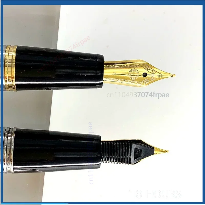 For Yongsheng 601A All Steel Piston Fountain Pen Large Iridium Nib Daily Writing Practice Stationery