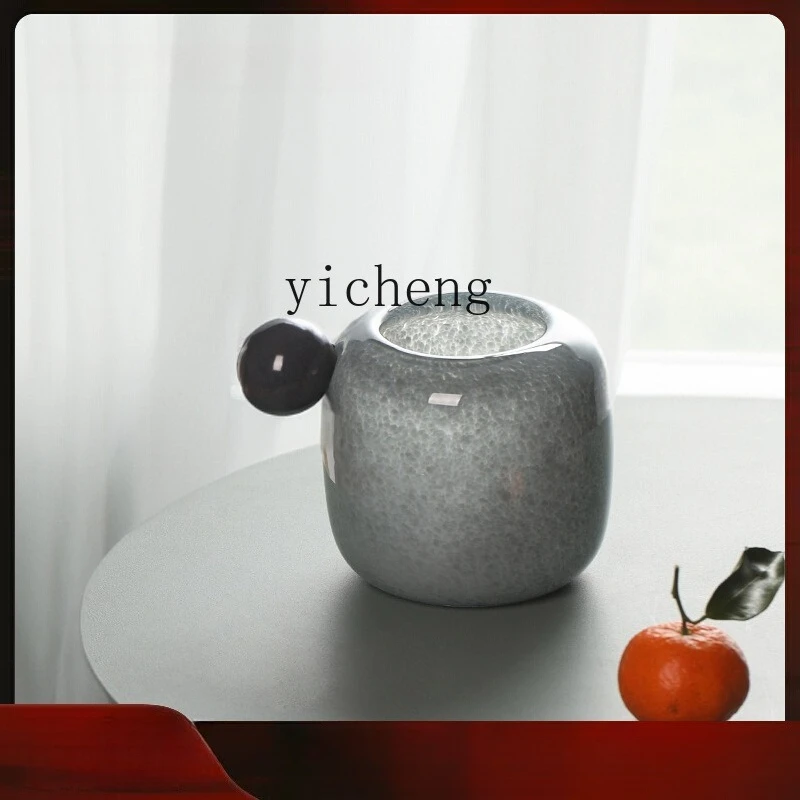 

LSL Mini Vase Creative Glass Ornament Living Room Flower Arrangement Tabletop Flowers