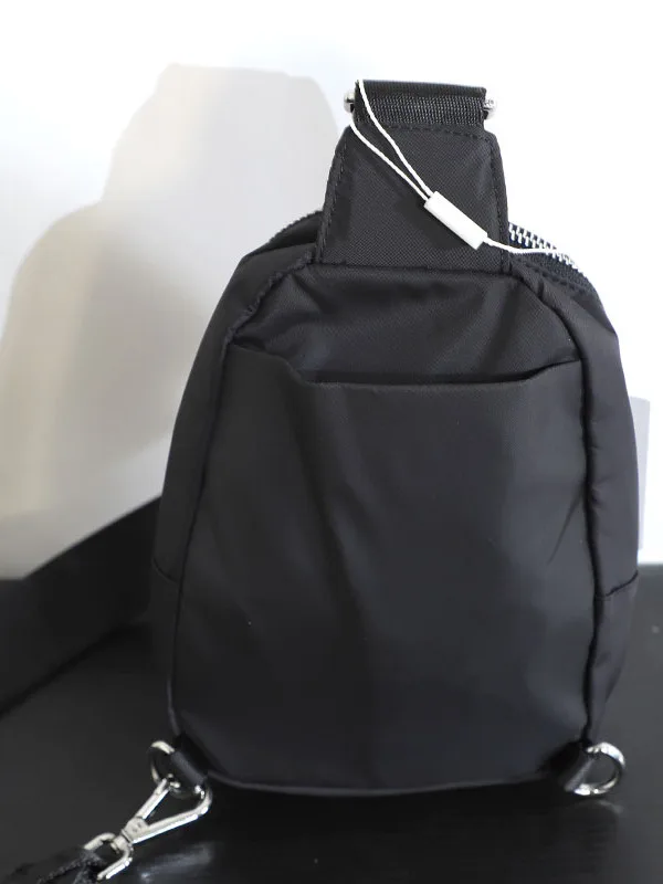 Adjustable Crossbody Chest Bag Travel Single Shoulder Bag Multifunctional Sling Bag Polyester Zipper Closure Casual Leisure