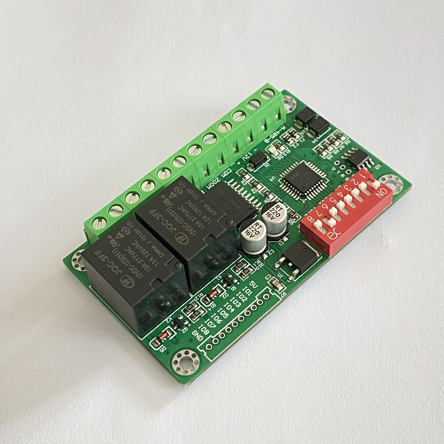 RS485 Decoder Compatible PELCO Protocol Monitoring Lens Driver Infrared Light Wipers 2 Way Relay Switch