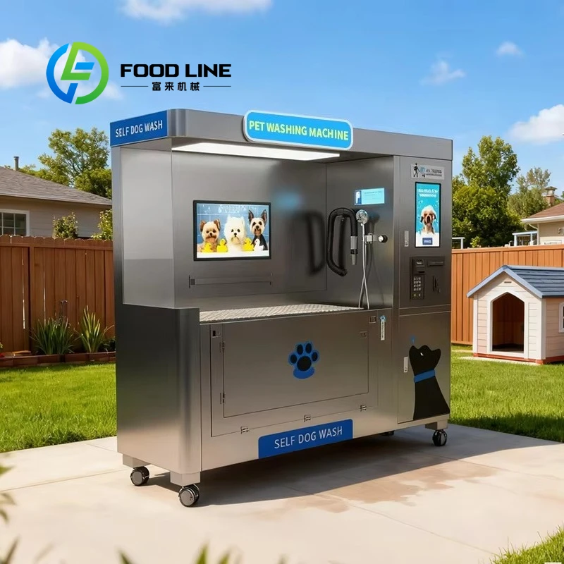 Customized New Design Self Service Dog Washing Station Large Pet Bathing Machine with Custom Sticker for Big Dog Grooming Care