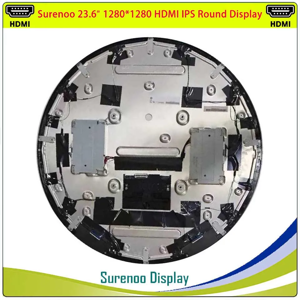 Imagem -05 - Surenono-compatível com Hdmi Mipi Lcd Módulo Screen Display Panel Círculo Redondo Ips Circular Tft Boe_dv236fbm-n00 23.6 1280x1280