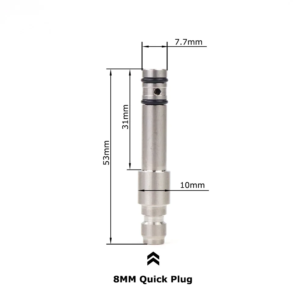 Quick Foster Fitting Fill Probe Filling Charging Adapter For PCP BSA Version Straight Stem