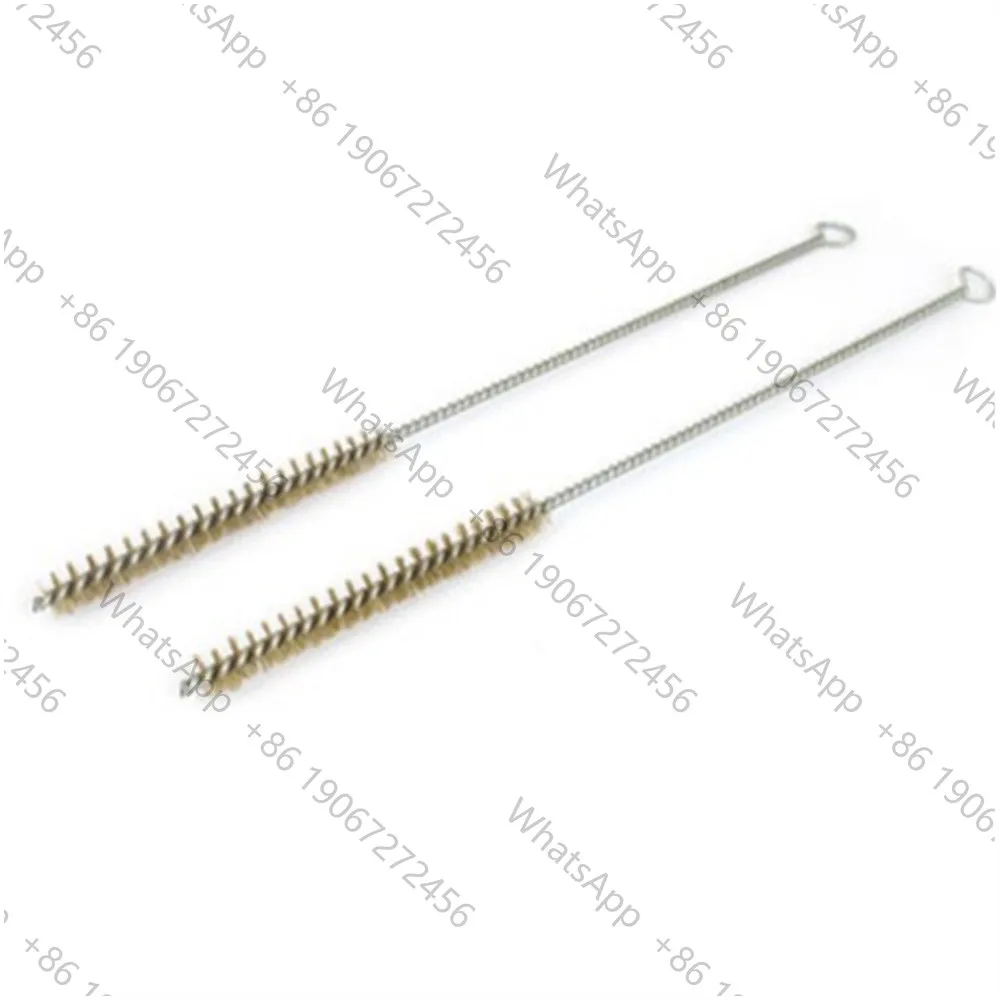 2pcs 10mm Dia Brass Wire Pipe Tube for Lab Chimney Cleaning Brush