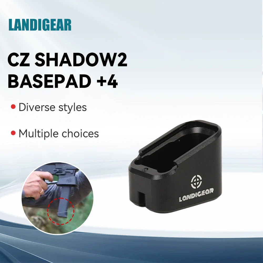 ipsc-practical-shooting-basepad-4-for-cz-shadow-9mm-blue-anodized-aluminum-shooting-accessory