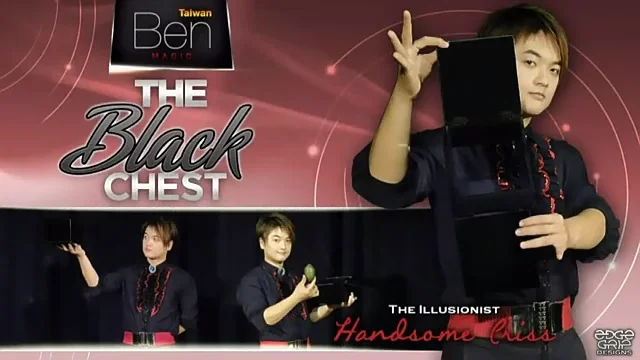 The Black Chest by Handsome Criss and Taiwan Ben Magic Tricks Stage Magic Props Gimmick Illusions Magic Show Professional Magic