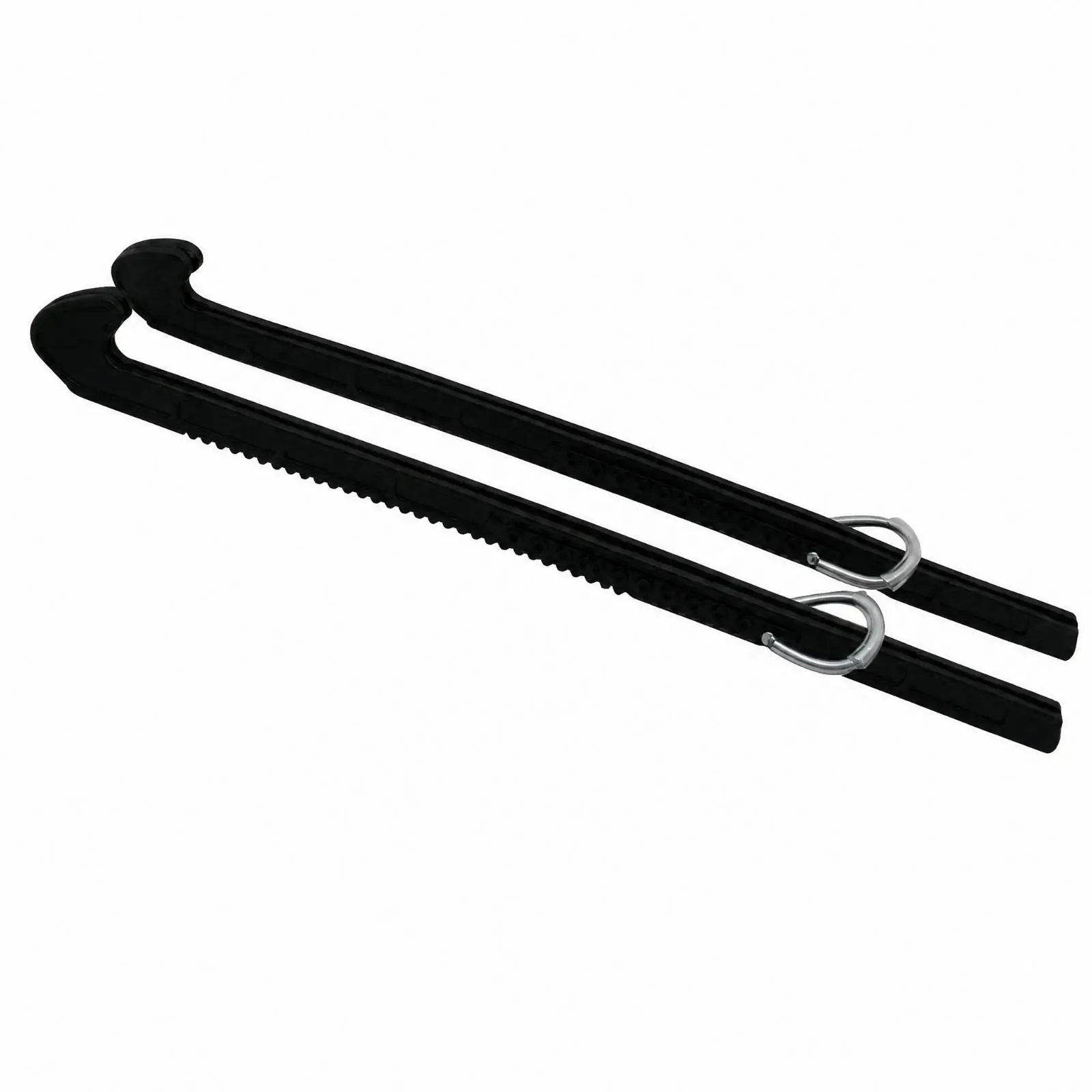 Ice Skate Edge Guard Protector for Speed Skating Nylon Cover with Metal Hook for Practice Race and Travel Storage