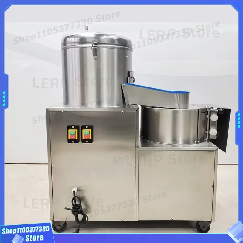 Automatic Potato Peeler Slicer Mini French Fries Cutting Machine Vegetable Fruit Washing Cleaning Kitchen Tool for Home Use
