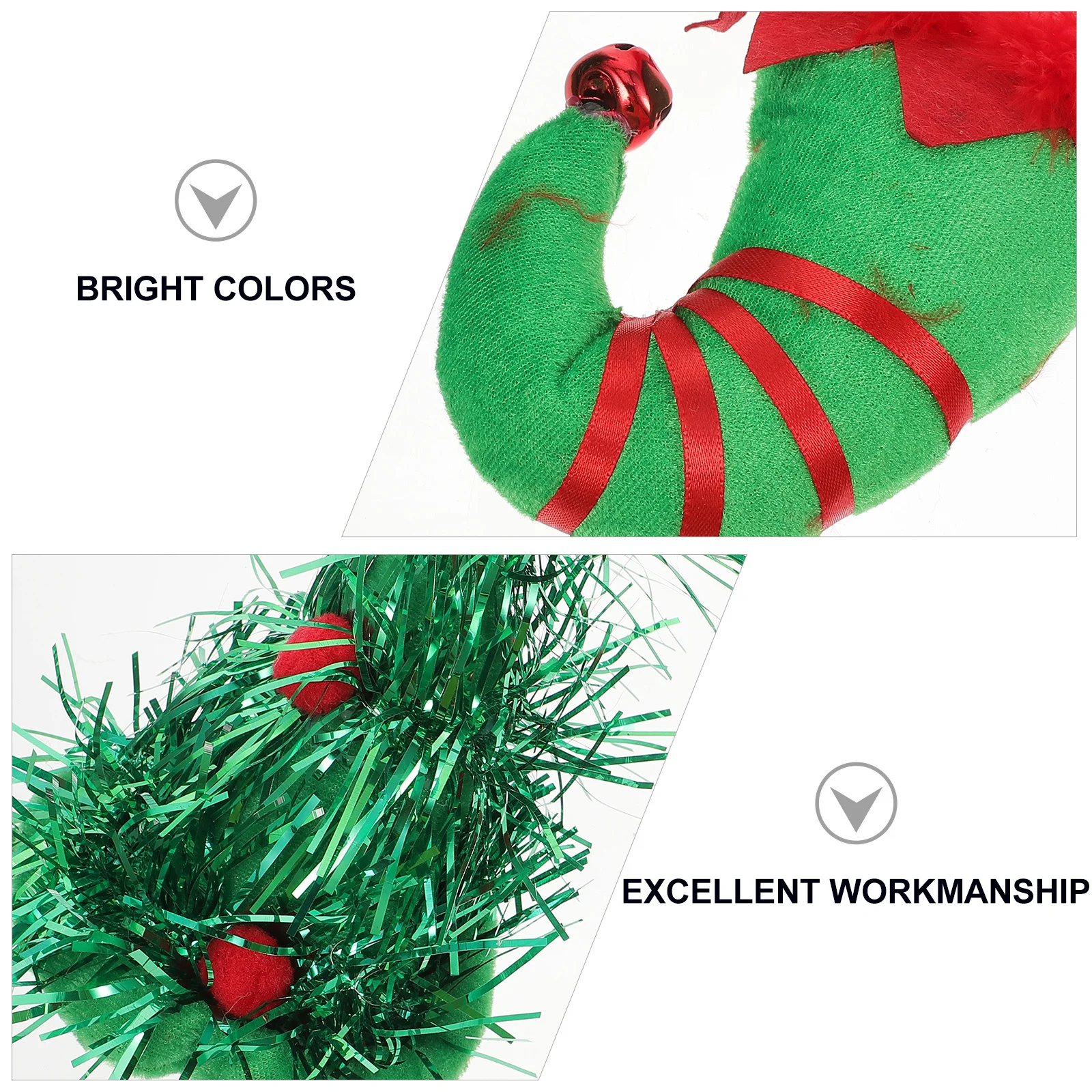 

5Pcs Christmas Hair Hoops Xmas Elements Costume Party Hairbands Kids Adult Xmas Hair Accessories Christmas Headdress