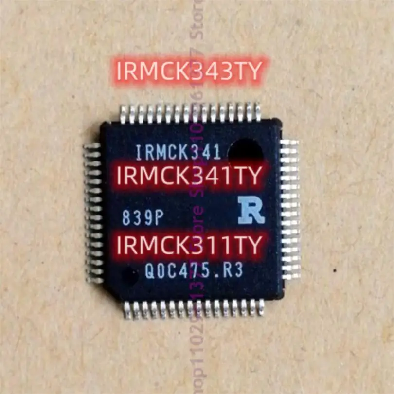 

10pcs New IRMCK311 IRMCK341 IRMCK343 IRMCK311TY IRMCK341TY IRMCK343TY QFP-64 Variable frequency air conditioning chip