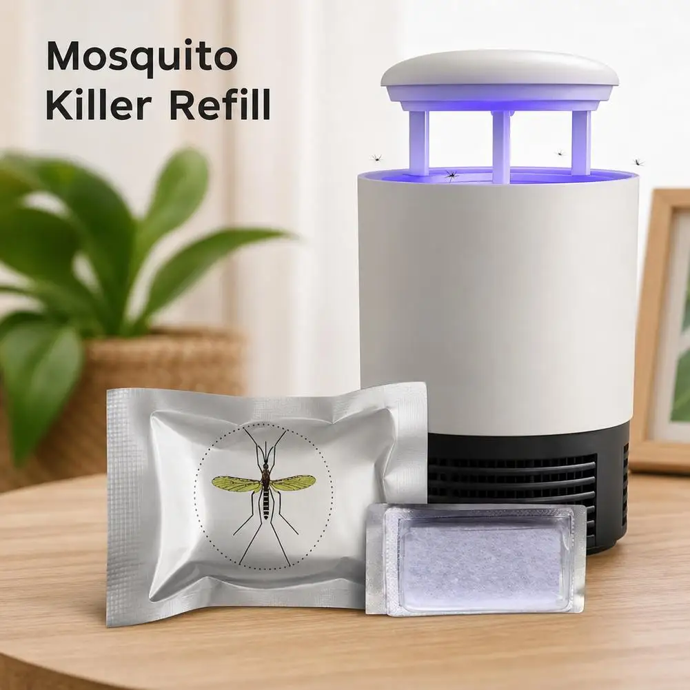 Non-Toxic Mosquito Attractant Bait Solid Lure Refill Powder for Indoor Outdoor Electronic Mosquito Killer Lamp Bug Trap