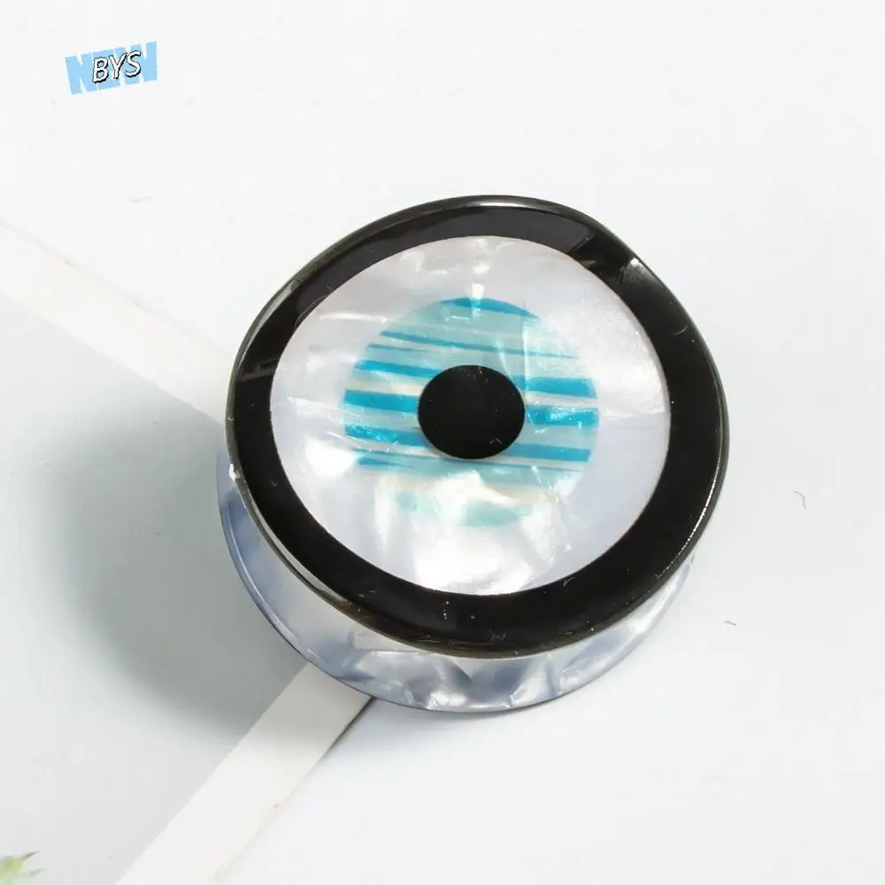 

PVC Blue Demon Eye Hair Claw Ponytail Holder Kroean Style Blue Devil's Eye Shark Clip Hairpin Hair Accessories Hair Clip Travel