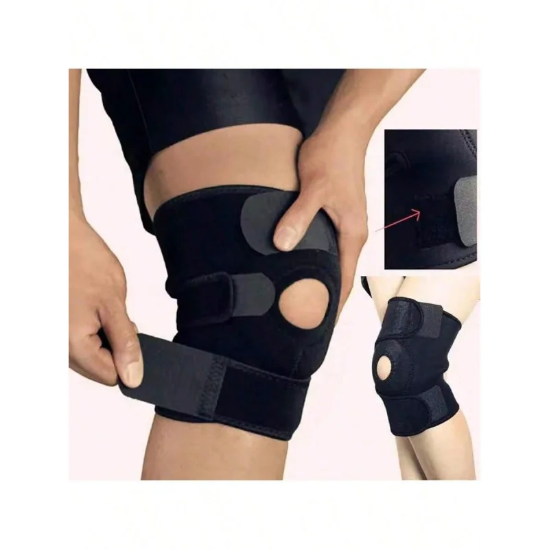 1pc Breathable Adjustable Orthopedic Knee Pad Knee Brace (Without Side Stabilizers)  for Exercise Training & Knee Pain Relief