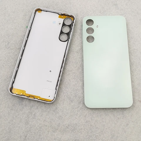 Задняя крышка батарейного отсека для Samsung Galaxy A16 4G A165 SM-A165F, задняя панель, дверной корпус, запасные части с рамкой объектива камеры