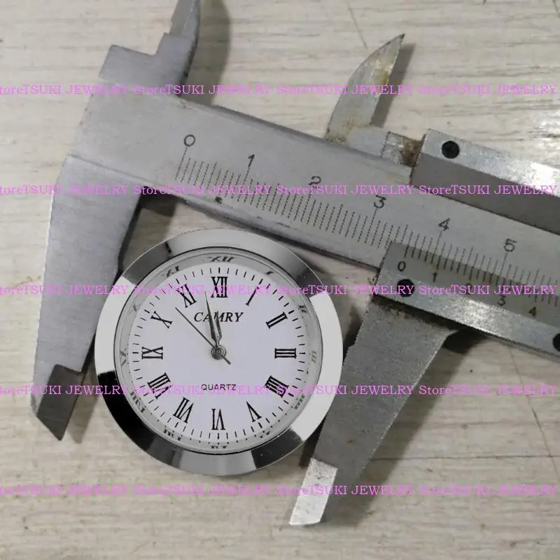 62KE Clock Movement Round Clocks for Head Insert Clock Craft for Women Men Wearing Watch Replacement Part