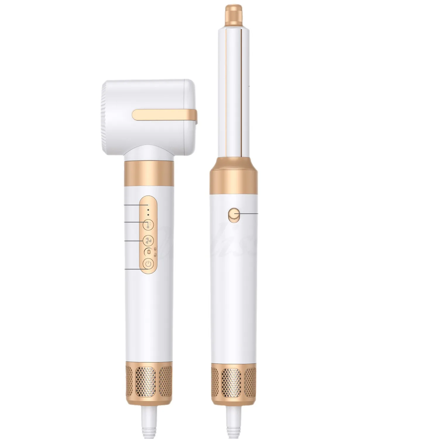 Cross-border automatic high-speed seven-in-one hot air comb, automatic adsorption curling iron, high-speed hair dryer, tools