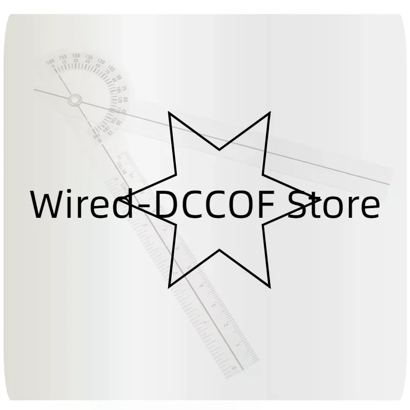 Cheap Wholesale PVC Finger Goniometer Plastic Protractor 180 Degree Angle Ruler Finger Ruler