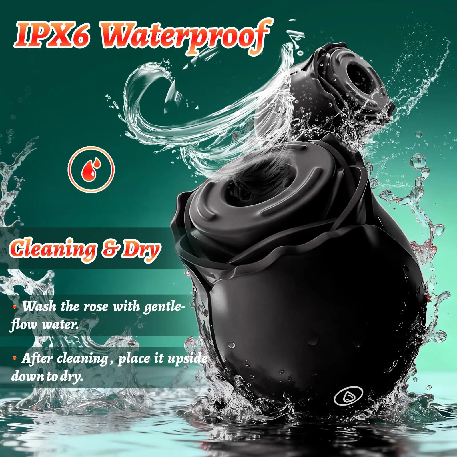 Rose Sucking Vibrator for Women Nipple Anal Massager Powerful Clitoral Vacuum Stimulator Female Masturbator Sex Toys for Adult view 5
