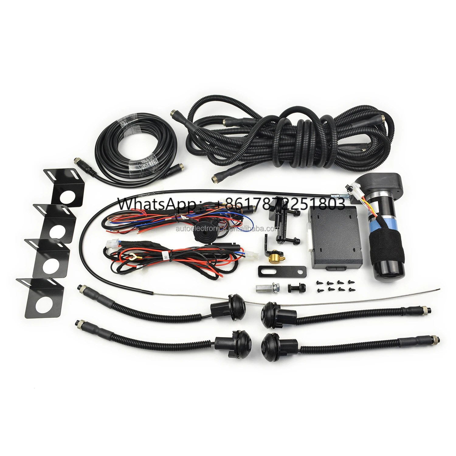 24V Auto Reverse Braking System ADAS Fußgänger-Kollisionsvermeidungs-Rückfahrhilfe