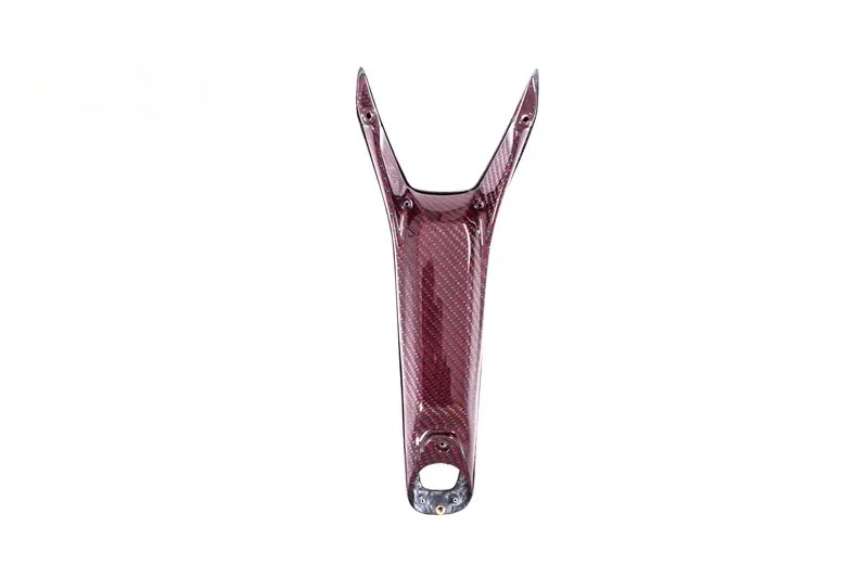 2015-2019  F488 GTB & Spider LHD Red Dry Carbon Fiber OEM Style F1 Center Console Bridge Car Interior Accessory