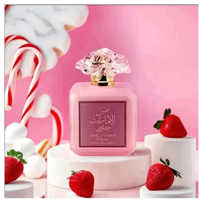 

Marshmallow Blush Eau De Parfum By Ard Al Zaafaran Pink Blush Shams Al Emarat Khususi 100ml A Sweet Romantic Arabian Perfume.