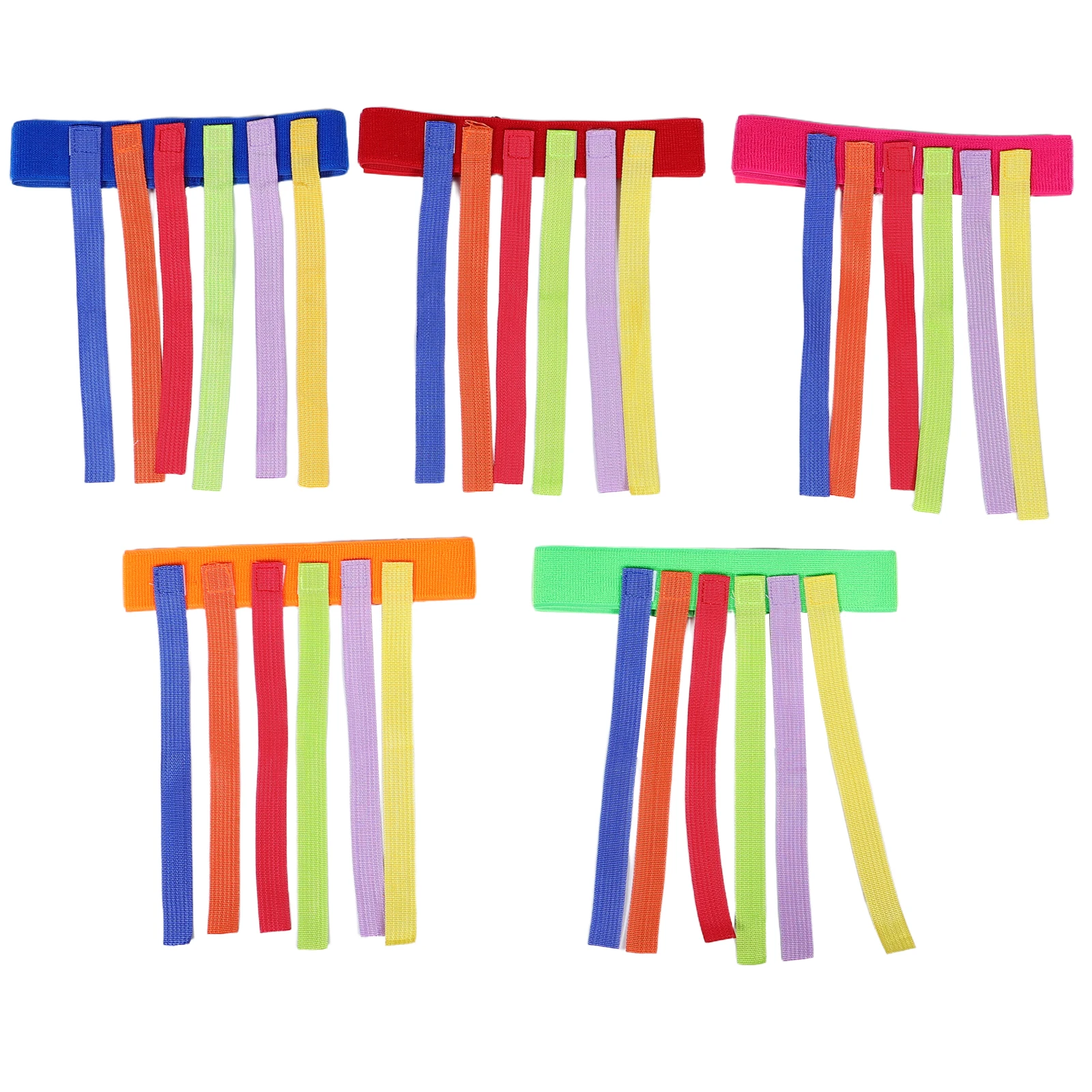 5-delig staarttrekkend speelgoed Speelgoed Kinderen Buitensporten Peuter Zintuiglijke vangen Doek Integratie Grabber Kindgereedschap