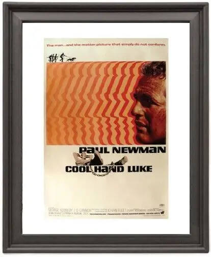 

Framed Poster Cool Hand Luke Picture Frame 16x12 inches Photo Paper Print