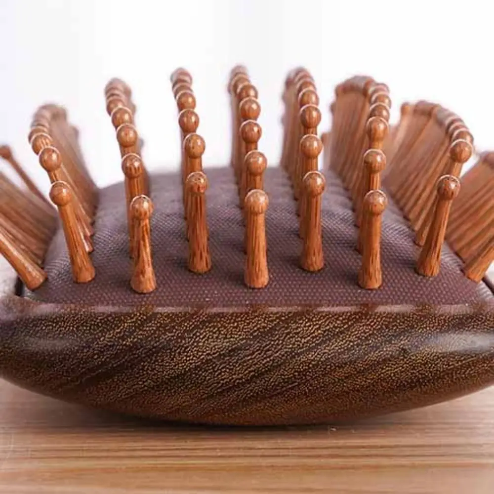 

Portable Sandalwood Hair Comb Scalp Relieve Air Cushion Comb Head Blood Circulation Anti Static Air Bag Massage Comb Gift