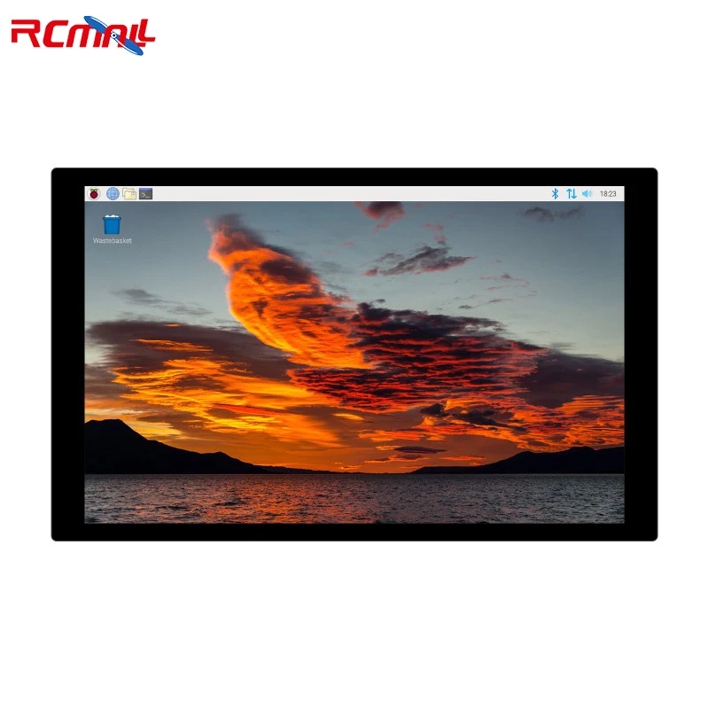 WaveShare 8-inch Capacitive Touch Display Optical Bonding Toughened Glass Panel 1280×800 IPS HDMI-Interface 8