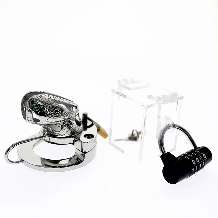 BDSM Game Lock Key Storage Box Password Box 18+ Self Locking Self-regulation Chastity Cage key holder keyholder Box Sex toys