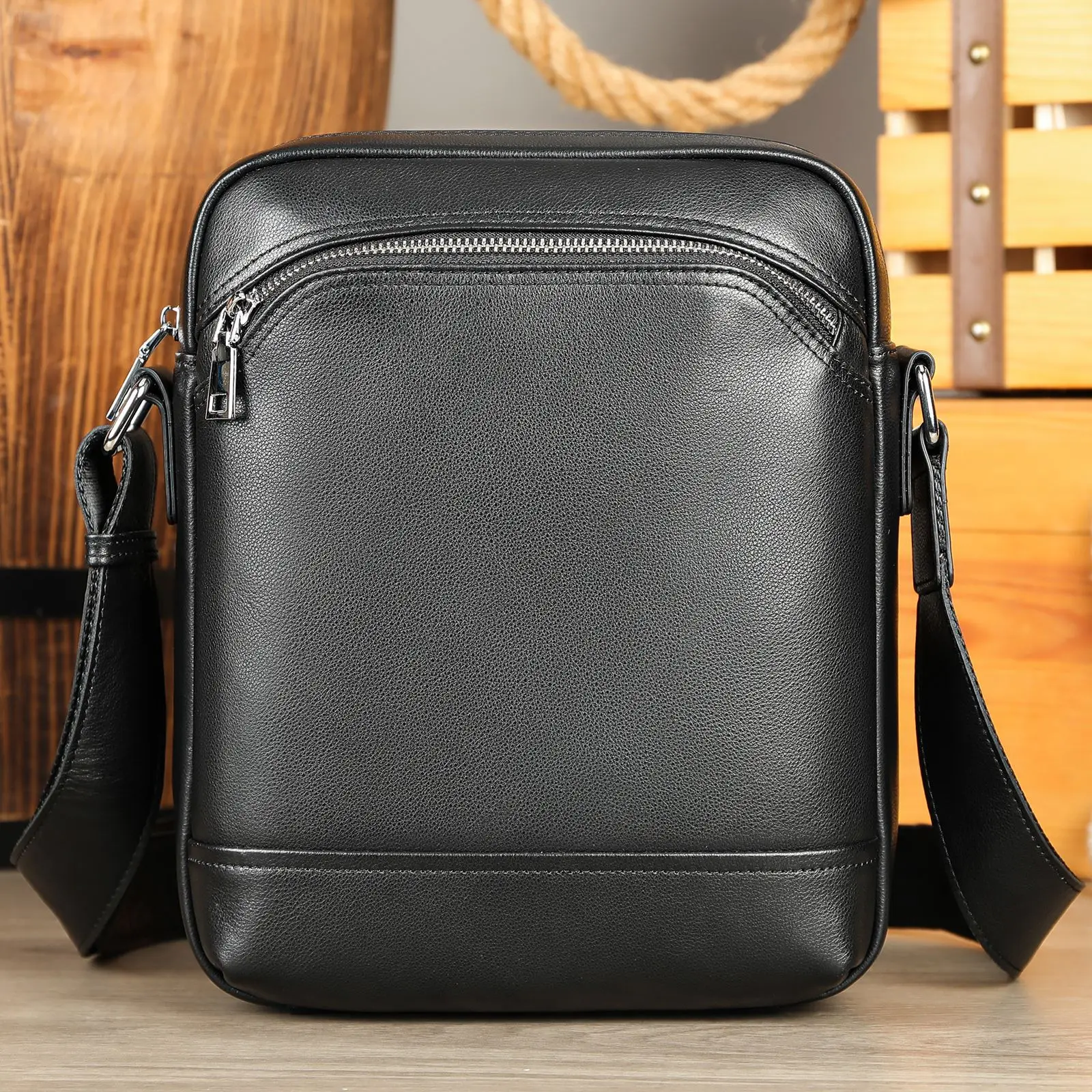 

Большой кожаный рюкзак для мужчин, роскошный дизайнерский рюкзак для ноутбука, мужской рюкзак для школьной сумки, дорожный рюкзак, мужской рюкзак