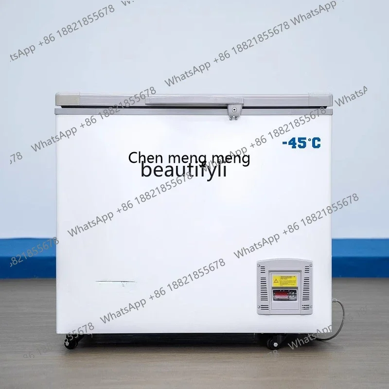 

Ultra-low temperature refrigerator glass door tuna display freezer test box refrigerator