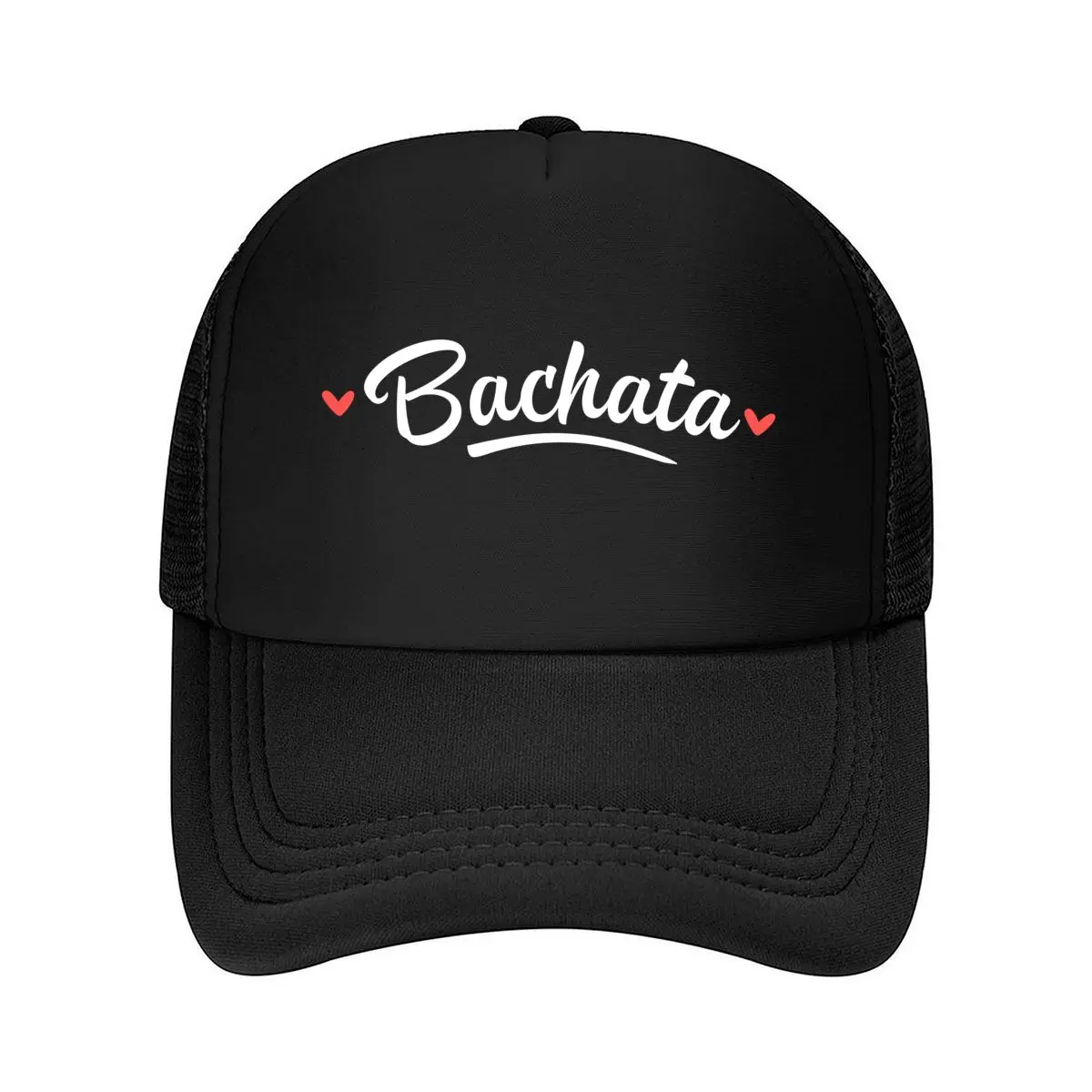 رقصة موسيقى Bachata - قبعة بيسبول شبكية مستوحاة من نص رومانسي