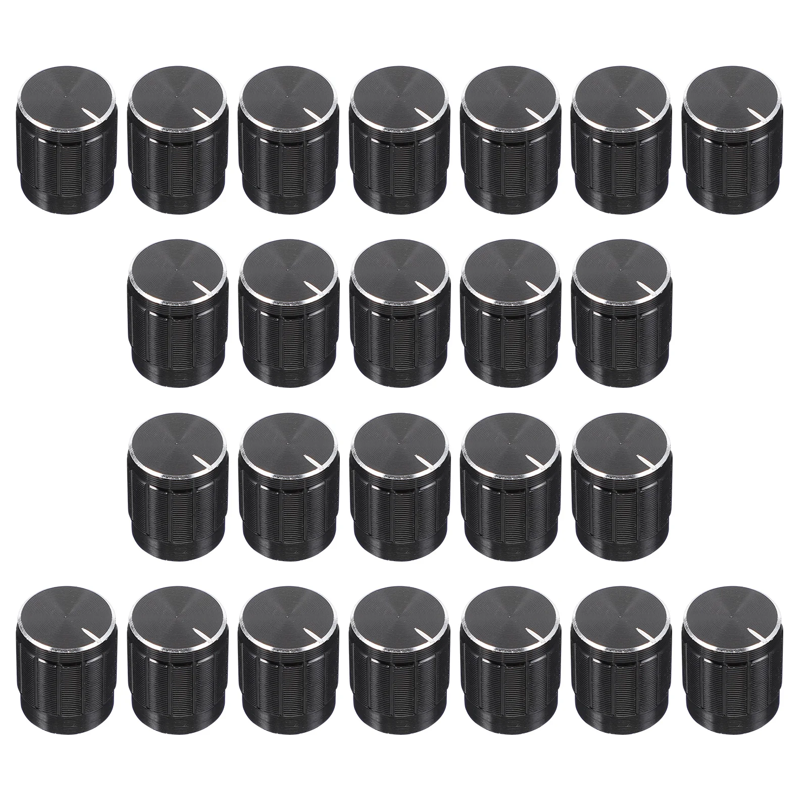 مجموعة مقابض التحكم في مستوى الصوت القابلة للتعديل مكونة من 24 قطعة لأدوات معدات الصوت لجهاز تبديل الجهد