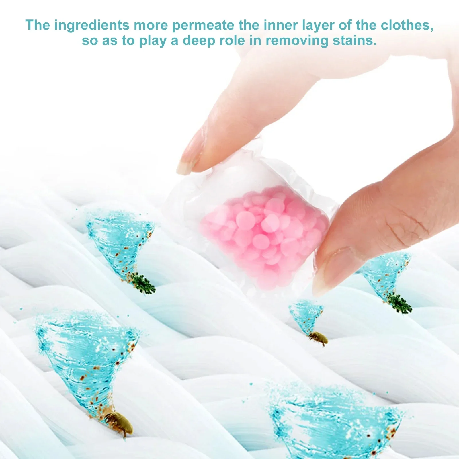 100 قطعة حبات التكثيف غسل المنزل الخرز الملابس تنظيف الخرز المعطرة قسط العطر رائحة طويلة الأمد رائحة لطيف #4